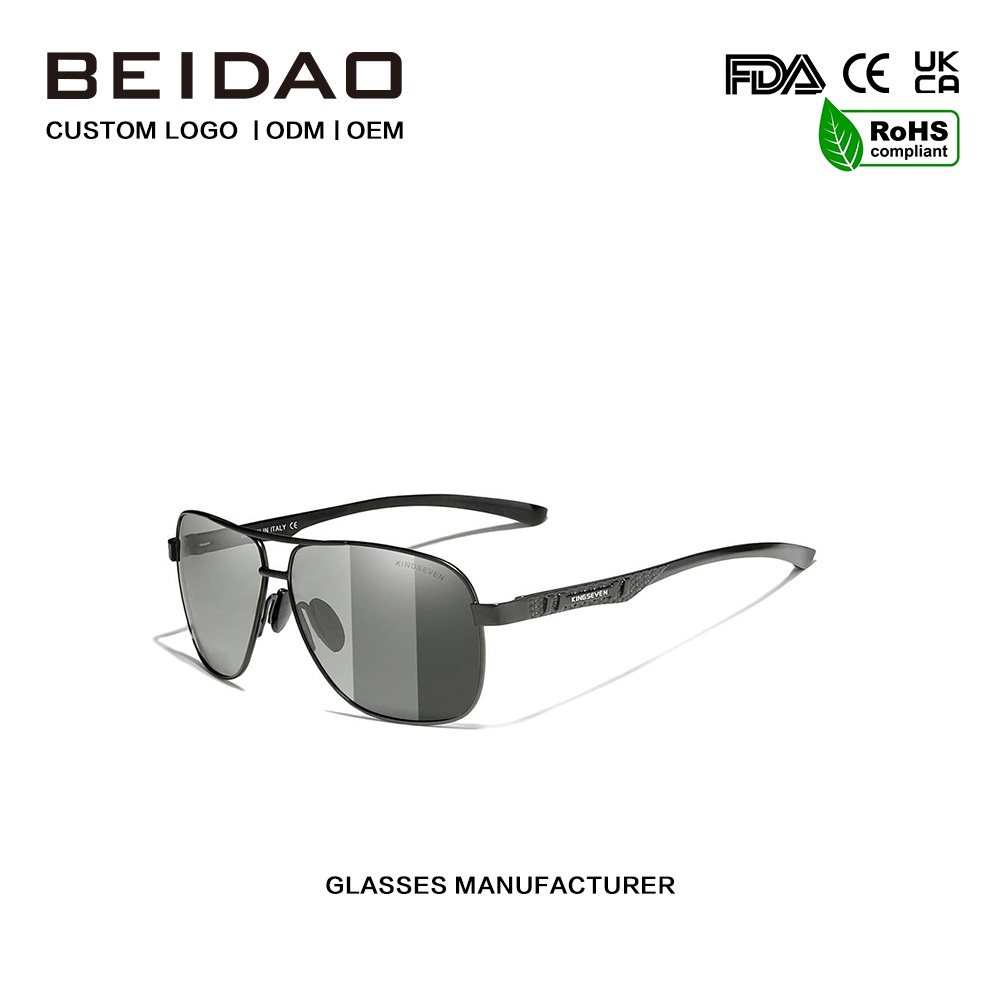 Óculos de sol fotocromáticos polarizados feitos à mão